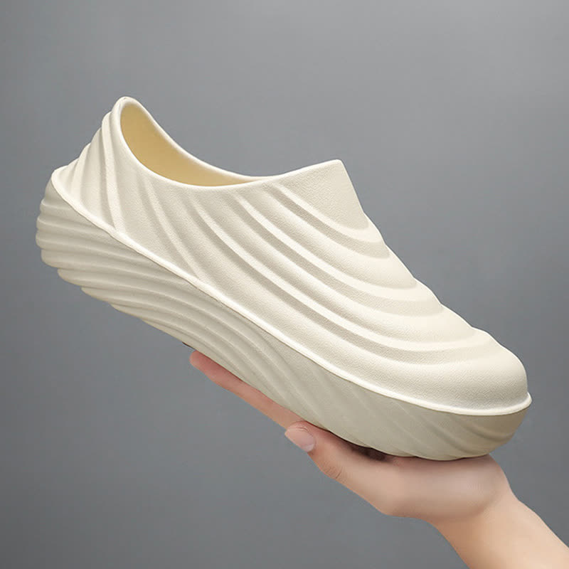 Chaussures de cuisine imperméables antidérapantes de couleur unie - image 8