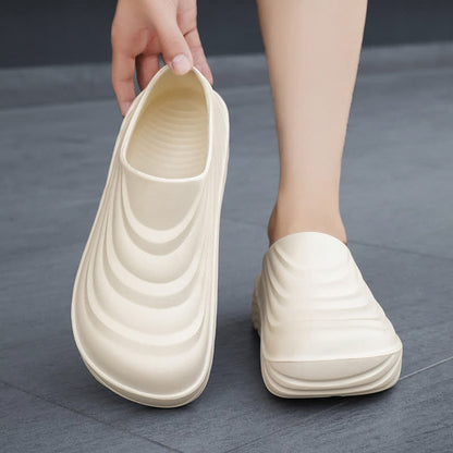 Chaussures de cuisine imperméables antidérapantes de couleur unie - image 4