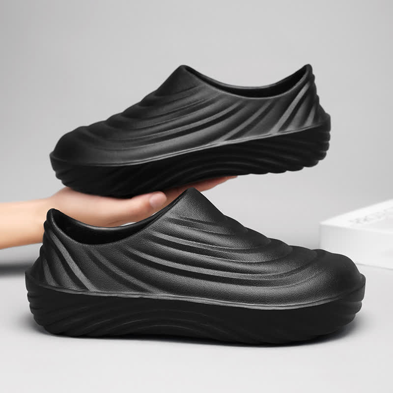Chaussures de cuisine imperméables antidérapantes de couleur unie - image 17