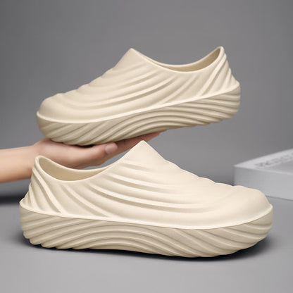 Chaussures de cuisine imperméables antidérapantes de couleur unie - image 5