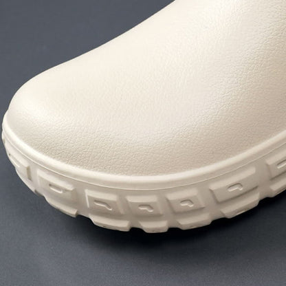 Chaussures de cuisine imperméables à enfiler et à la mode