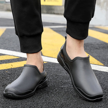 Chaussures de jardinage imperméables et antidérapantes de couleur unie
