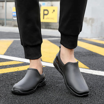 Chaussures de jardinage imperméables et antidérapantes de couleur unie