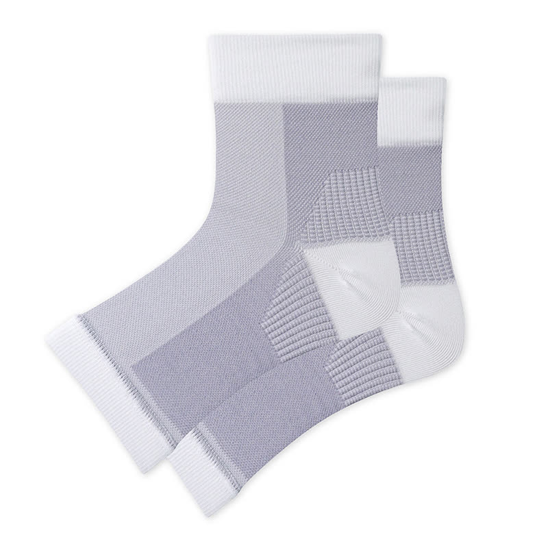 Chevillères de sport élastiques grande taille - Blanc - XL - image 14