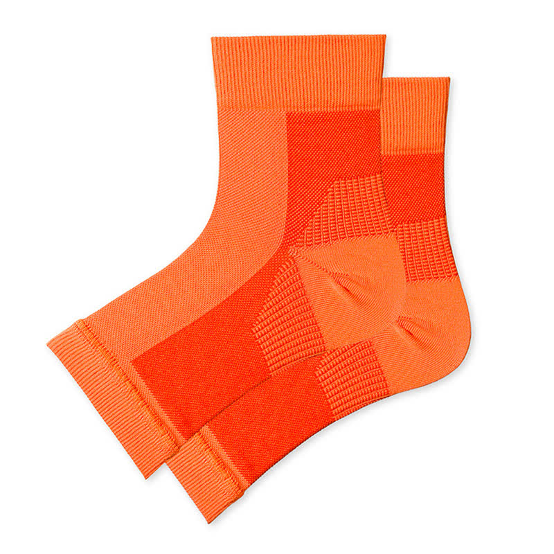 Chevillères de sport élastiques grande taille - Orange - XL - image 7