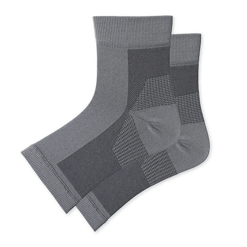 Chevillères de sport élastiques grande taille - Gris - XL - image 12
