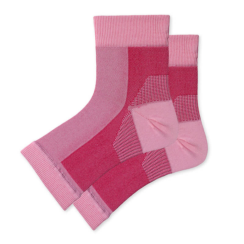 Chevillères de sport élastiques grande taille - Rose - XL - image 3