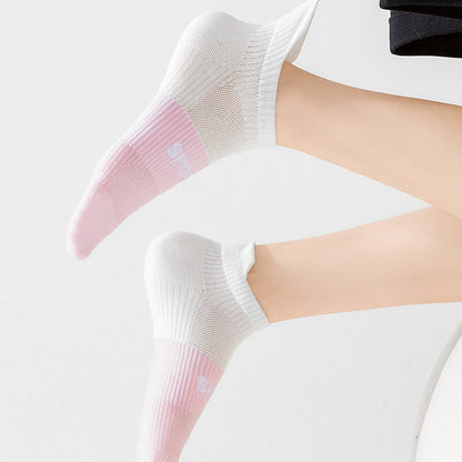 Chaussettes de compression respirantes et fines pour le sport (5 paires)