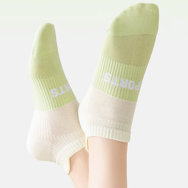 Chaussettes de compression respirantes et fines pour le sport (5 paires) - image 4