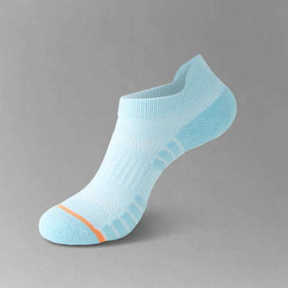 Chaussettes de compression en coton anti-transpiration pour le sport et la course à pied (5 paires) - Bleu - EU35-40 (US3-7) - image 5