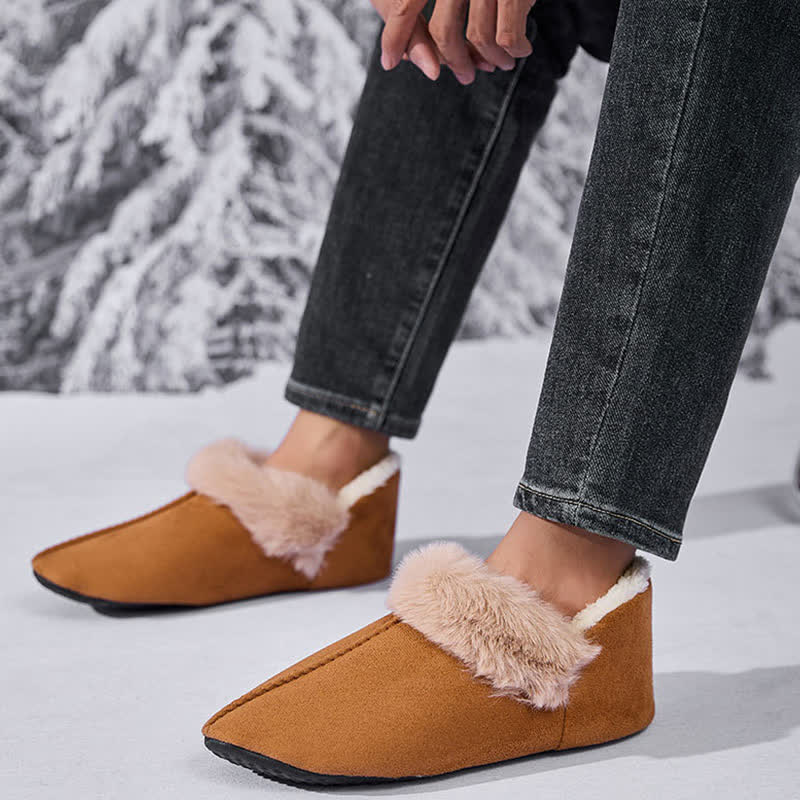 Chaussons moelleux antidérapants grande taille - image 7