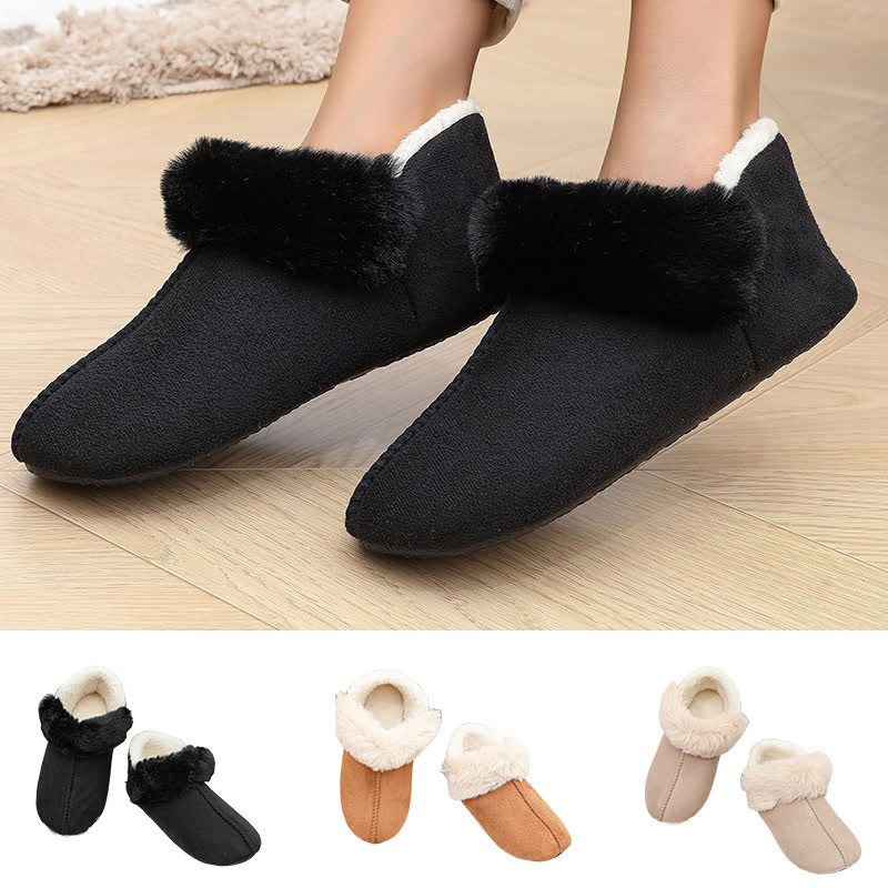 Chaussons moelleux antidérapants grande taille - image 0