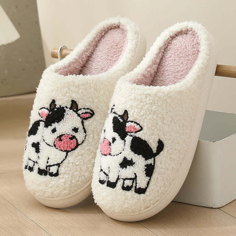 Chaussons en peluche grande taille à imprimé animal - D - EU43-44 (US9-10) - image 14