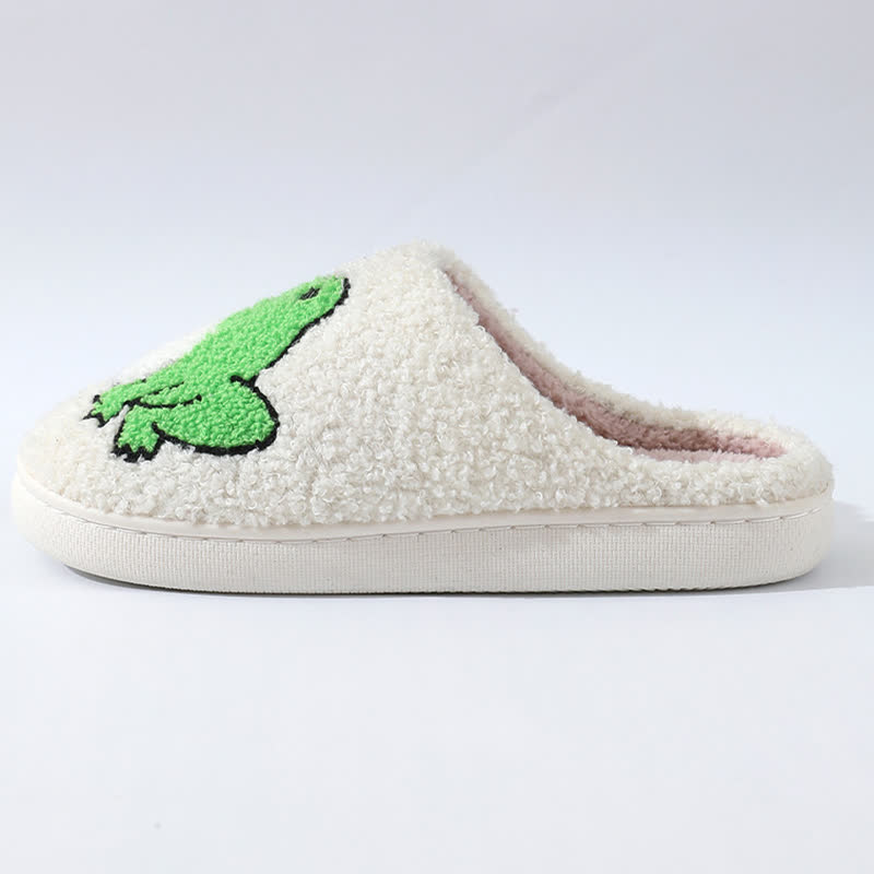 Chaussons en peluche grande taille à imprimé animal - image 11