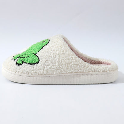 Chaussons en peluche grande taille à imprimé animal - image 11