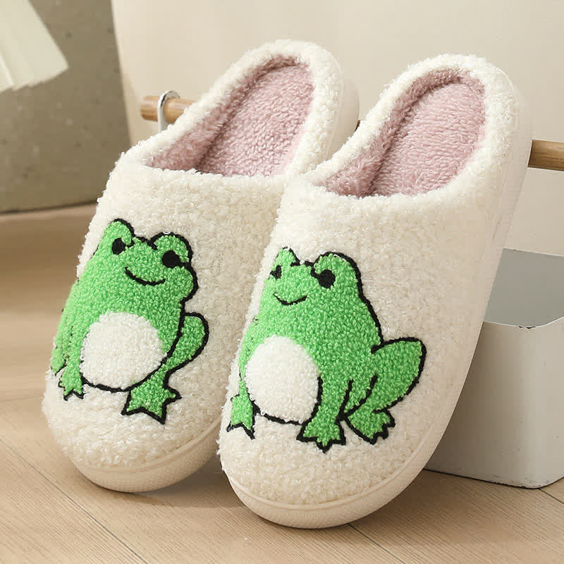 Chaussons en peluche grande taille à imprimé animal - C - EU43-44 (US9-10) - image 13
