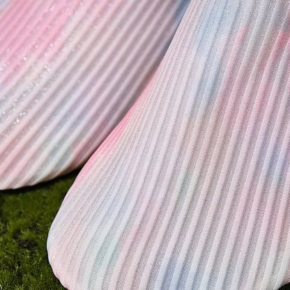 Chaussons de plage tie-dye grande taille