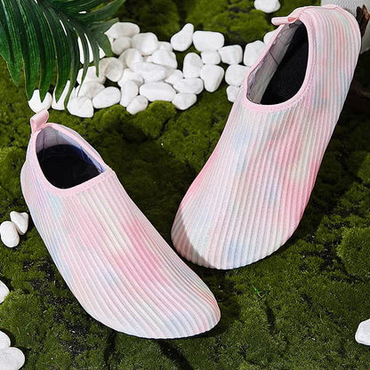 Chaussons de plage tie-dye grande taille