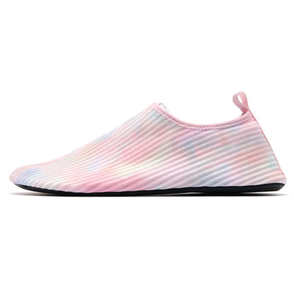 Chaussons de plage tie-dye grande taille