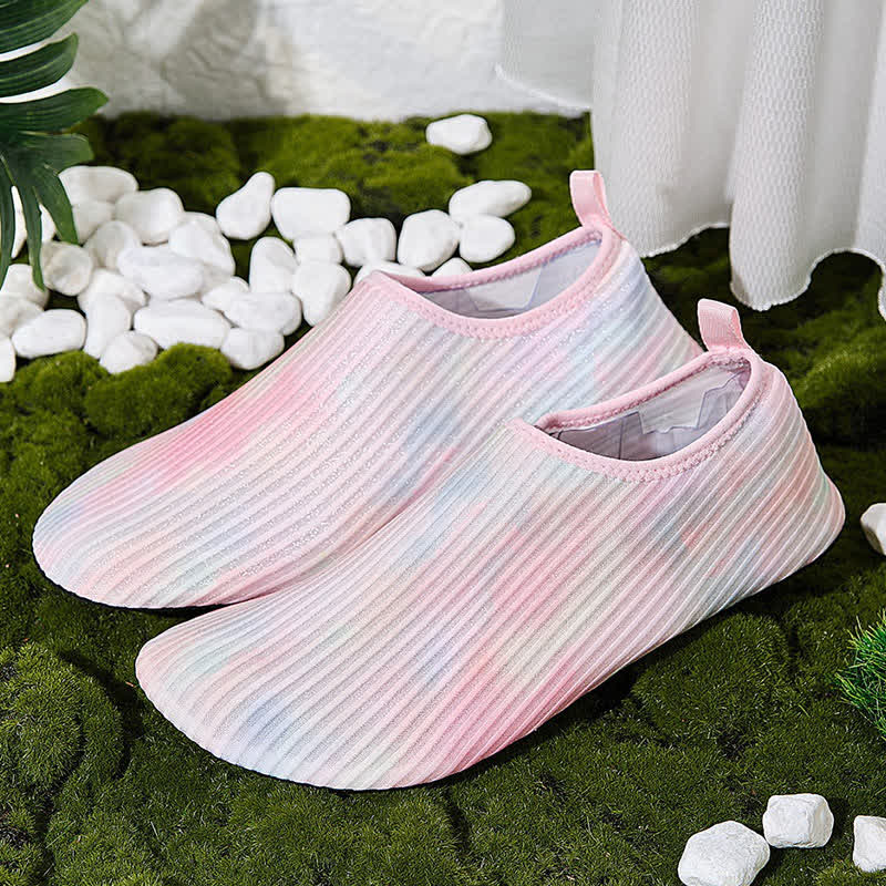 Chaussons de plage tie-dye grande taille