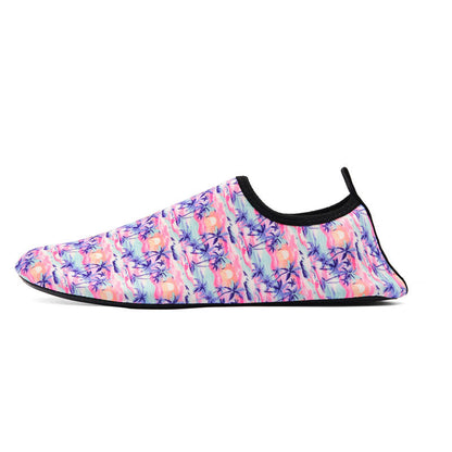 Chaussons de plage respirants et antidérapants à motifs colorés
