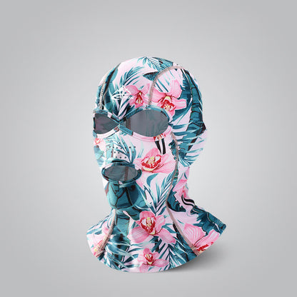 Masque de protection solaire respirant et coloré pour l'extérieur - B - Taille unique - image 5