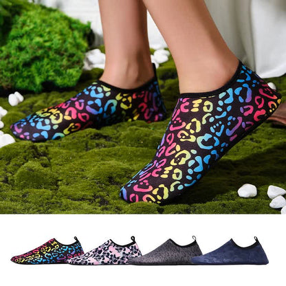 Chaussons de plage respirants et colorés à séchage rapide