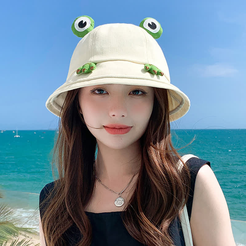 Joli chapeau bob à motif grenouille - image 4