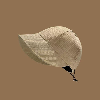 Chapeau bob à visière gaufrée - Kaki - Taille unique - image 9