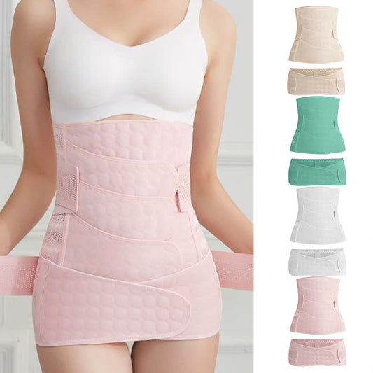 Ensemble de ceinture abdominale respirante de couleur unie