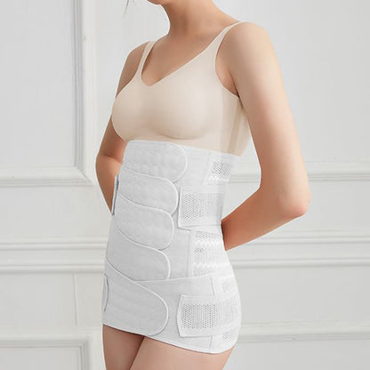 Ensemble de ceinture abdominale respirante de couleur unie