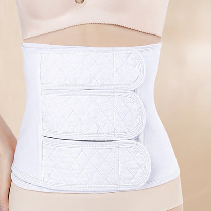 Ceinture abdominale respirante en pur coton