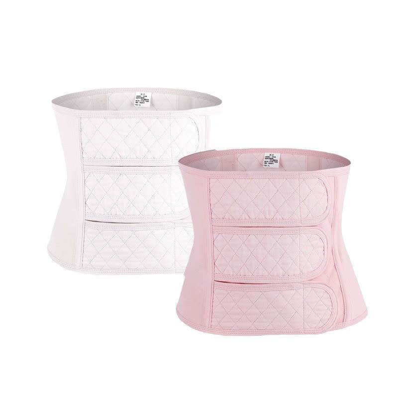 Ceinture abdominale respirante en pur coton - image 1