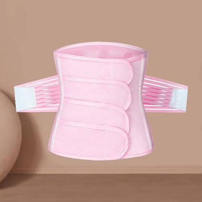 Ceinture velcro de couleur unie - Rose - XXL - image 3
