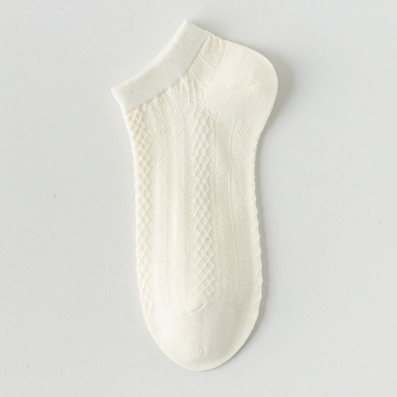 Chaussettes respirantes, légères et délicates en maille (10 paires)