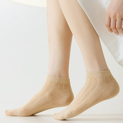 Chaussettes respirantes, légères et délicates en maille (10 paires)