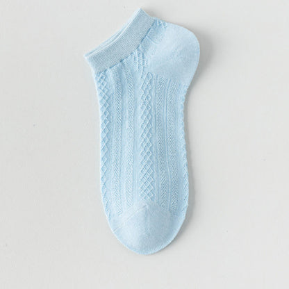 Chaussettes respirantes, légères et délicates en maille (10 paires)