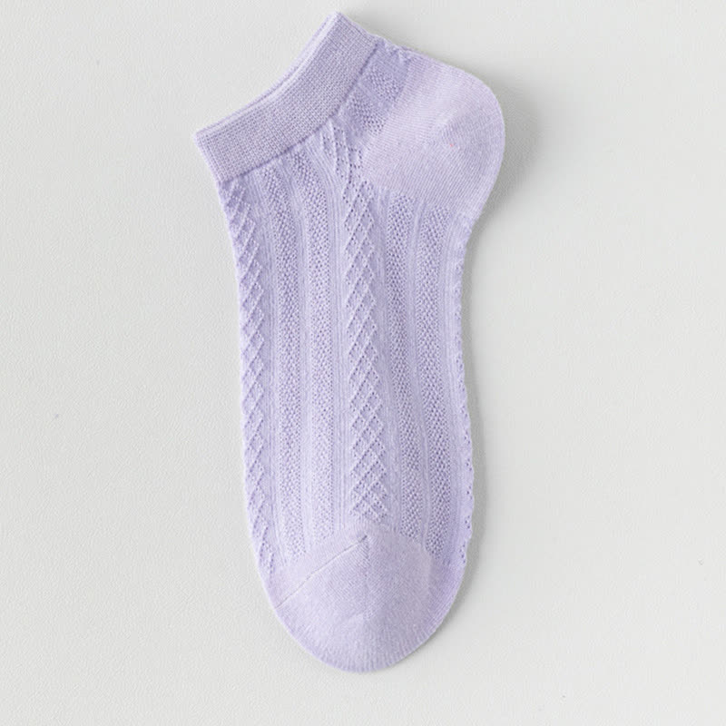 Chaussettes respirantes, légères et délicates en maille (10 paires)