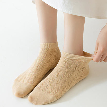 Chaussettes respirantes, légères et délicates en maille (10 paires)