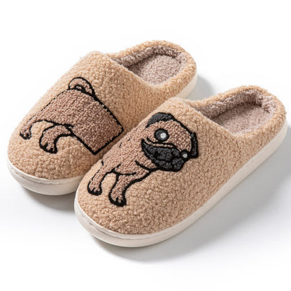 Chaussons moelleux en forme de chien de dessin animé - B - EU44-45 (US10-11) - image 9