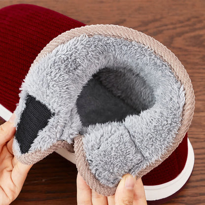 Chaussons chauds antidérapants à semelles épaisses - image 8