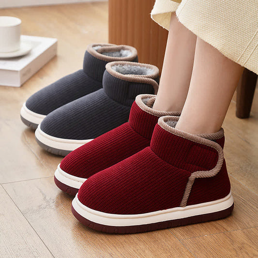 Chaussons chauds antidérapants à semelles épaisses - image 0