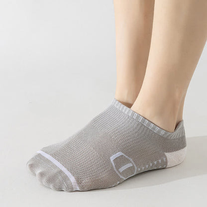 Chaussettes de compression haute élasticité en coton grande taille (5 paires)