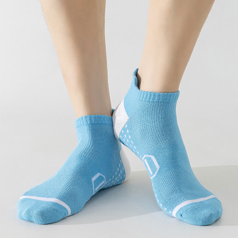 Chaussettes de compression haute élasticité en coton grande taille (5 paires)