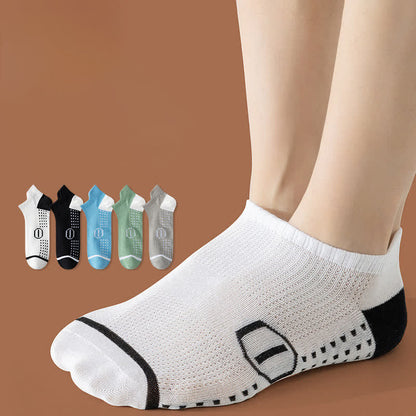 Chaussettes de compression haute élasticité en coton grande taille (5 paires)
