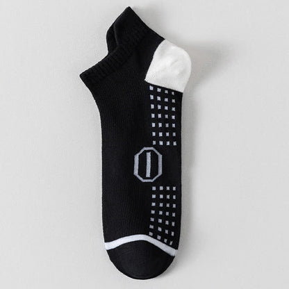 Chaussettes de compression haute élasticité en coton grande taille (5 paires)