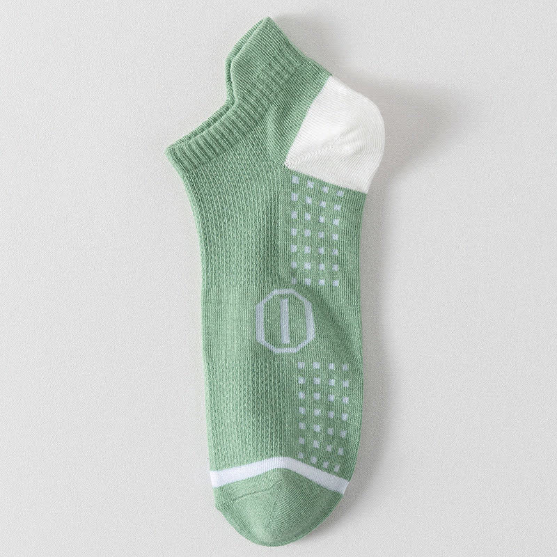 Chaussettes de compression haute élasticité en coton grande taille (5 paires)