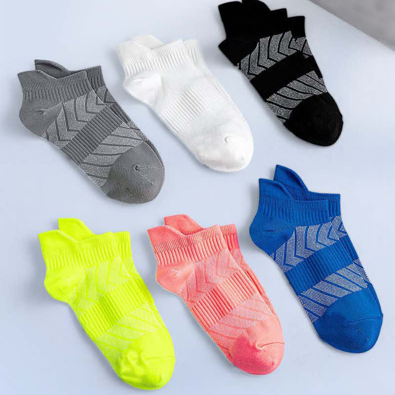Chaussettes de compression respirantes pour chevilles (6 paires) - Multicolore - EU36-44 (US4-10) - image 1