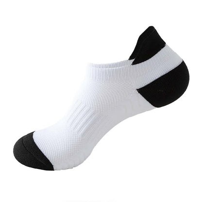 Chaussettes de compression respirantes à blocs de couleurs (8 paires) - Blanc - EU37-42 (US4-8.5) - image 6