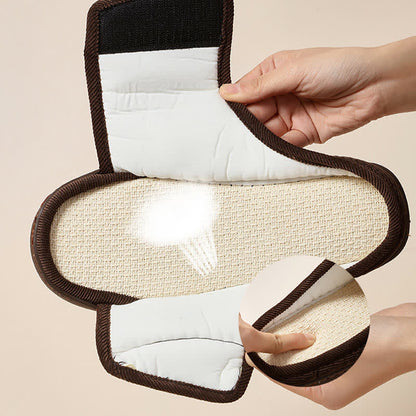 Chaussons antidérapants à velcro grande taille faciles à enfiler - image 10